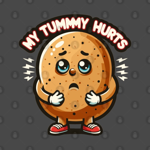 My Tummy Hurts by AlephArt