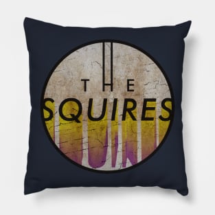 THE SQUIRES - VINTAGE YELLOW CIRCLE Pillow