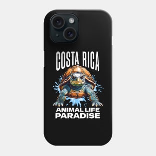 Ecotourism Adventure 🐢 Costa Rica's Animal Life Paradise Phone Case