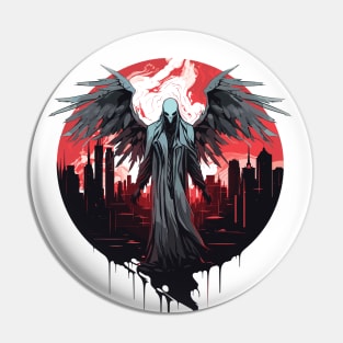 Angel Darkness Fantastic Otherworldly Creature Pin