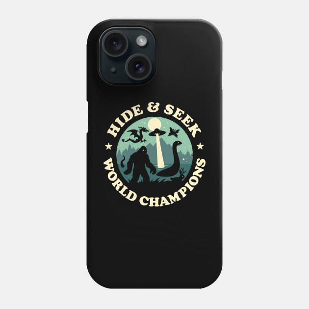 Hide and Seek World Champions Phone Case by dreambeast.co