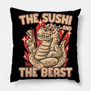 The sushi and the beast Pillow