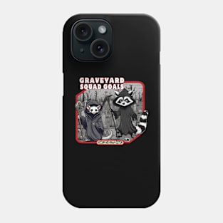 Deathly Cute Duo Raccoon and Possums Phone Case