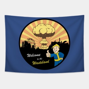 Vault boy welcomes you Tapestry