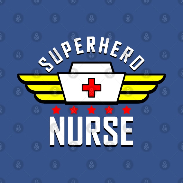 Superhero Nurse  Awesome Best Nurse Gift For Nurses by BoggsNicolas