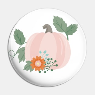 Pink fall pumpkin Pin