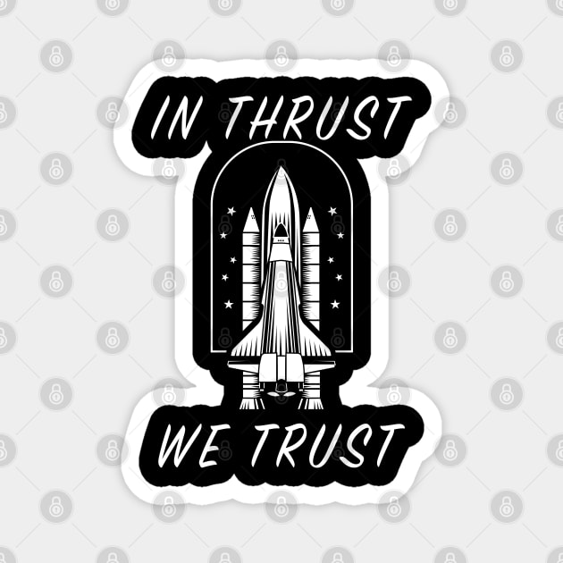 Airplane Captain Astronaut Rc Pilot Space Rocket Moon Funny Pilot Quote Magnet by RetroZin