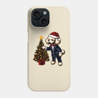 Poodle Dog Christmas Phone Case