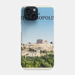 Visit The Acropolis Phone Case