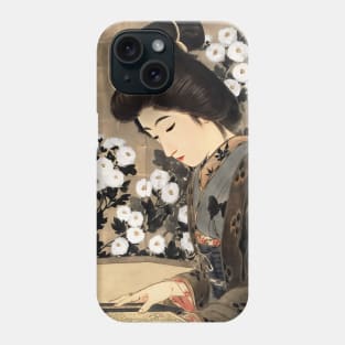 Japanese peacefulness - Vintage japanese art Phone Case