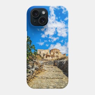 Old Stone Church on Hill Phone Case