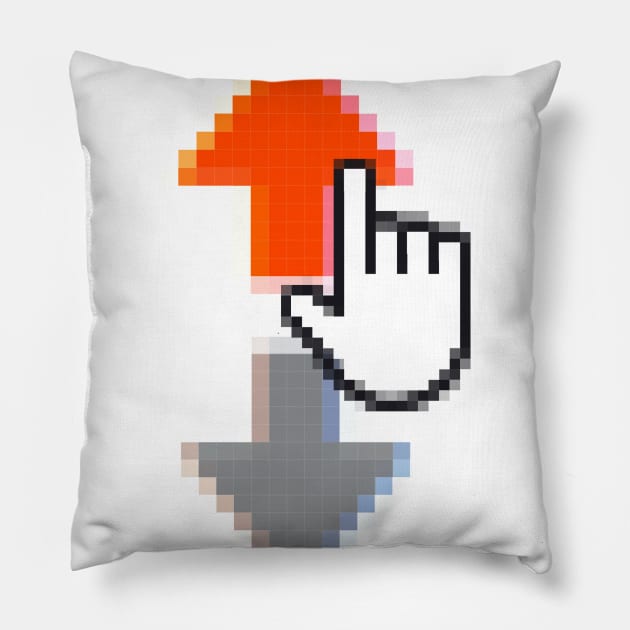 Upvote me Pillow by Pounez