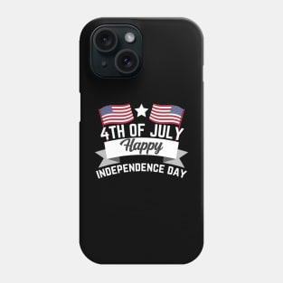 4th of July happy independence day gift Phone Case