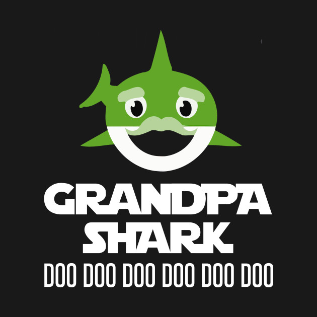 Disover Grandpa Shark - Grandpa Shark - T-Shirt