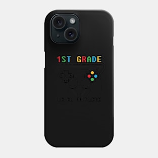 1st Grade Level Complete Gamer Class Of 2024 Graduation Phone Case