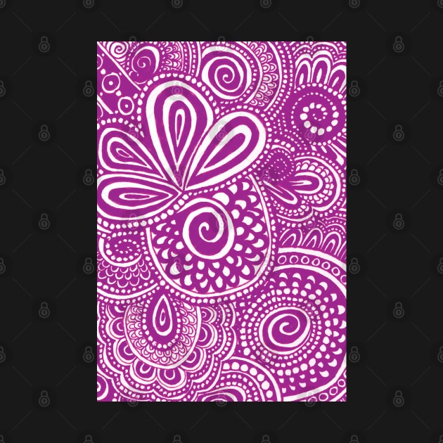 Violet Pina Swirls by AmyMinori