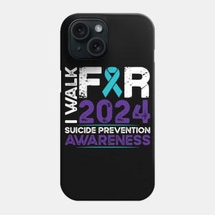 Suicide Prevention Awareness 2024 Walk Phone Case