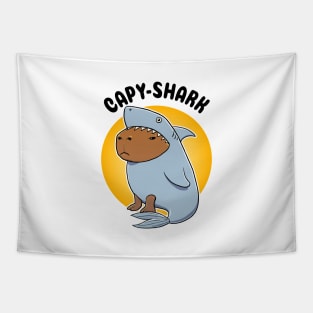 Capyshark Capybara Shark Tapestry