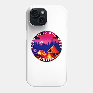 outdoor adventures "roam wild and free" Phone Case