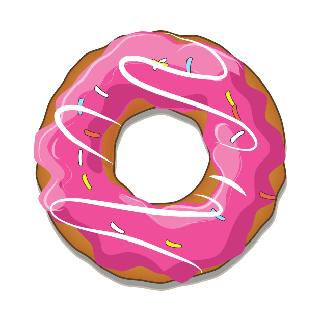 Pink Donut by nickemporium1