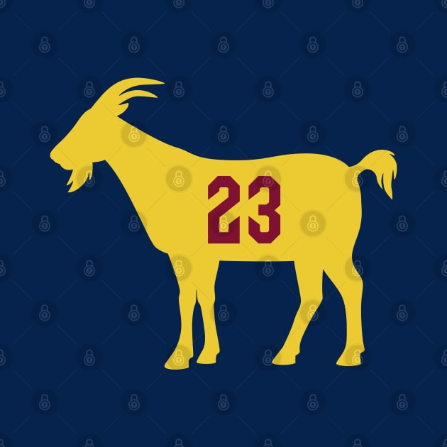 CLE GOAT - 23 - Navy by KFig21