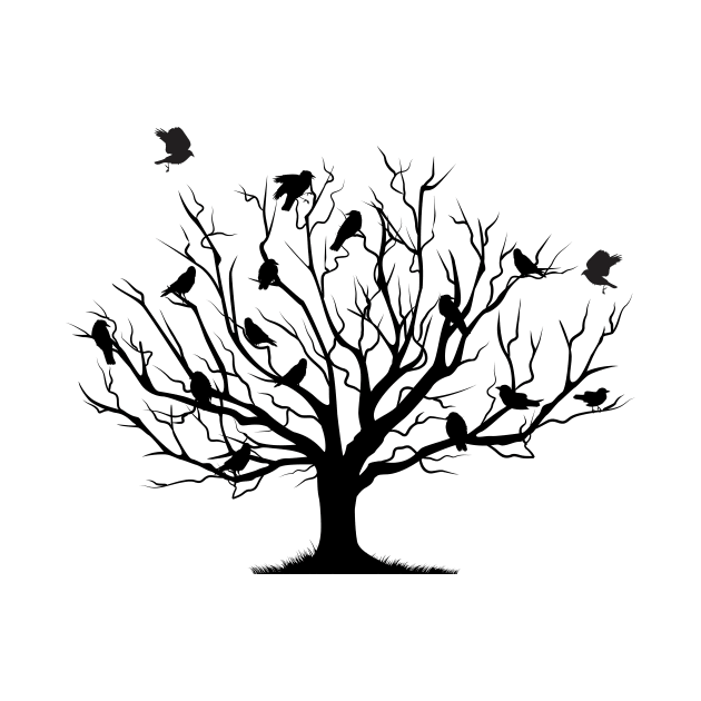 Crow Tree by SWON Design