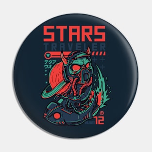 Stars Traveller Pin