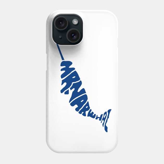 Mr. Narwhal Phone Case by Solenoid Apparel