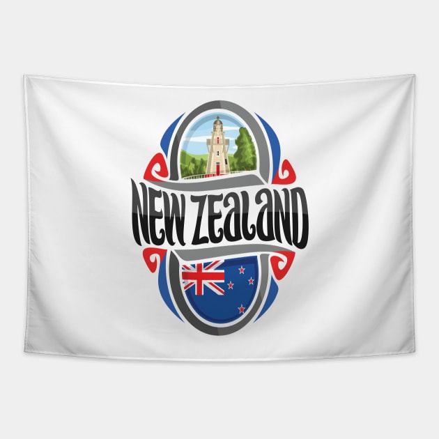 New Zealand Tapestry by ProjectX23Red