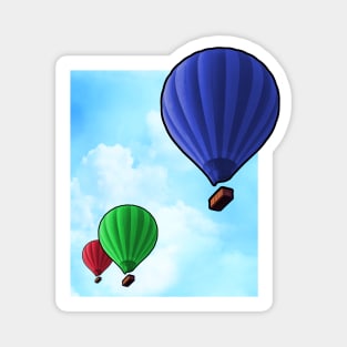 Hot Air Balloons Magnet