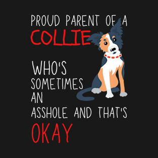 Proud Parents of Collie Pet Lover T-Shirt