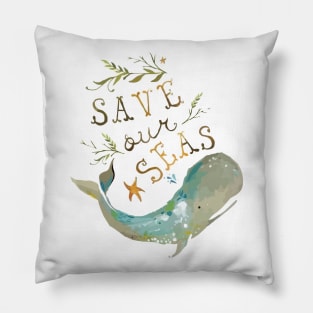 Save Our Seas Pillow