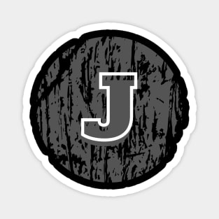 Letter J Magnet