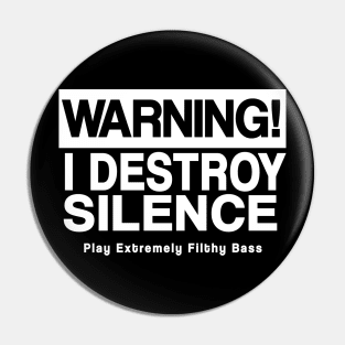Warning I Destroy Silence ( Cocky DJ Selecta Show ) Pin