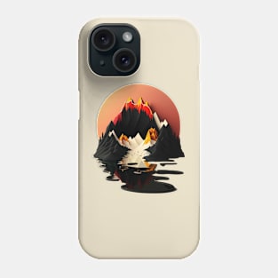 Melt Mountain Phone Case