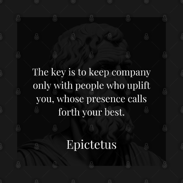 Epictetus's Path to Positive Connections by Dose of Philosophy