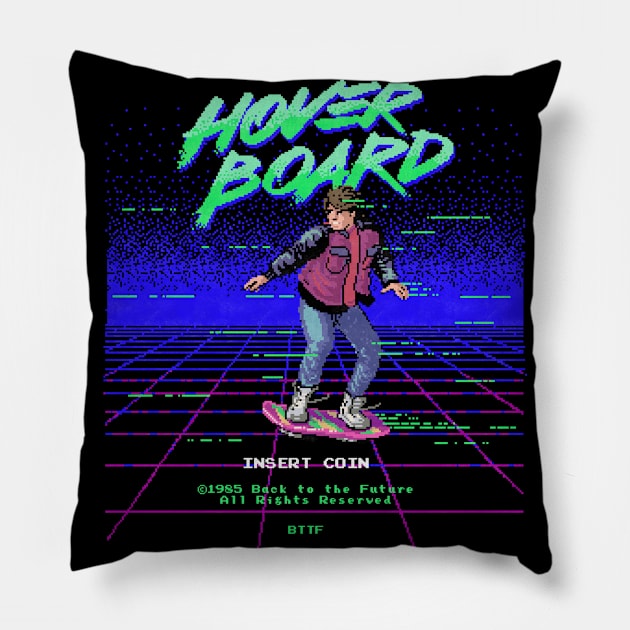 Hoverboard Pillow by mathiole