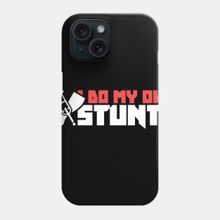 Stunts - Get Well Gift Fractured Broken Knee Cap Phone Case