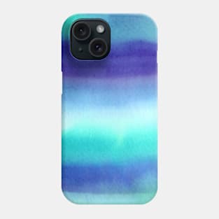 Blue Blended Stripes Phone Case