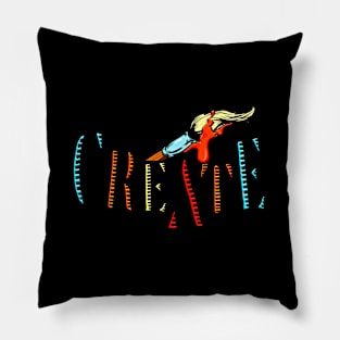 Create for Creative Craft and Art Lover Design Pillow