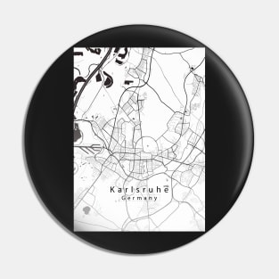 Karlsruhe Germany City Map Pin