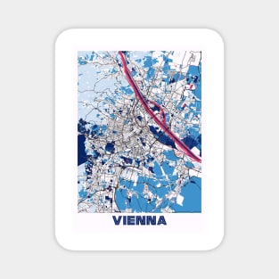 Vienna - Austria MilkTea City Map Magnet