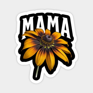 Women's Sunflower Mama – Cute Floral Mom Life Magnet