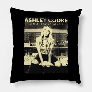 the ashley cooke vintage look Pillow