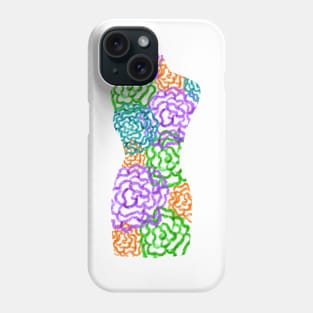 Floral Dress Form Phone Case