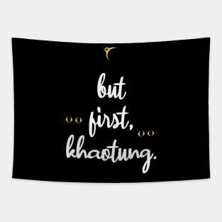 But First, Khaotung Eclipse Tapestry
