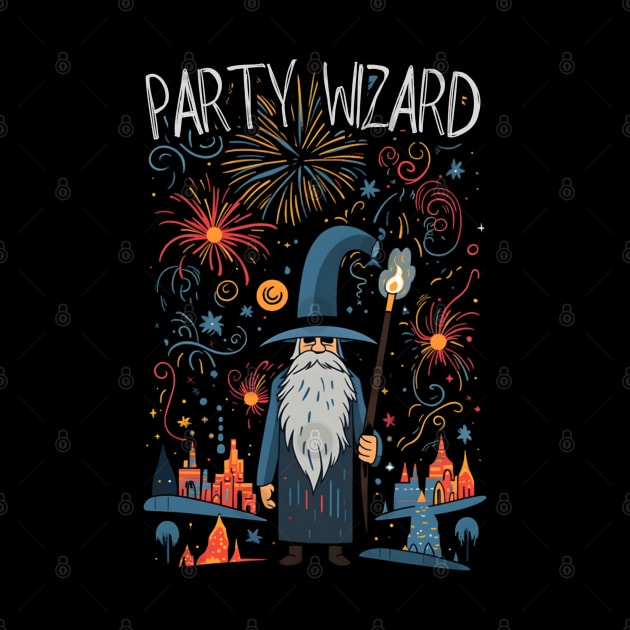 Party Wizard - Fireworks - Fantasy by Fenay-Designs