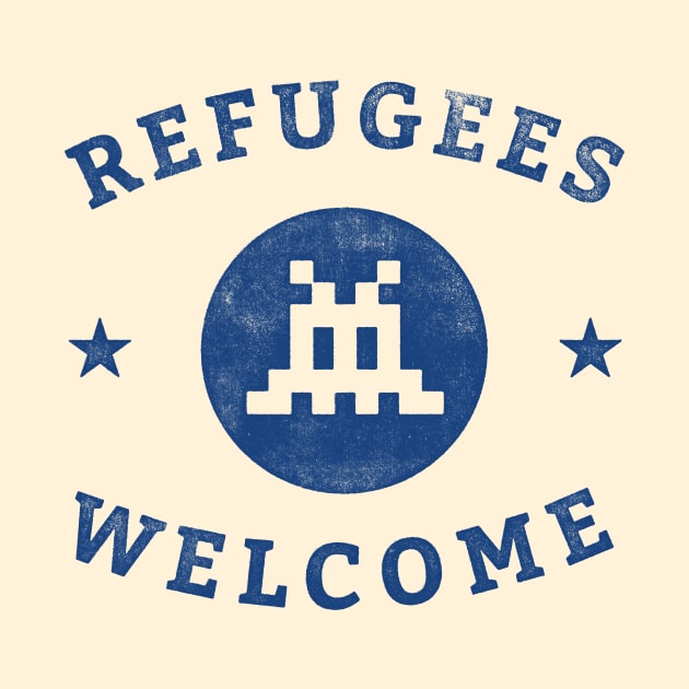 Refugees Welcome! by sebisghosts