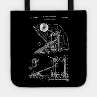 Percussion Player Gift Patent Art 1938 Tote