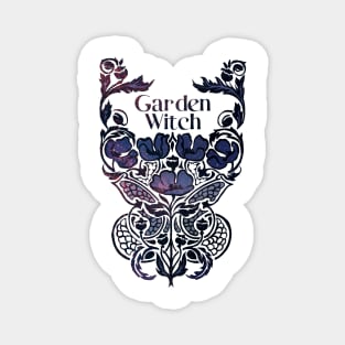 Garden Witch Magnet